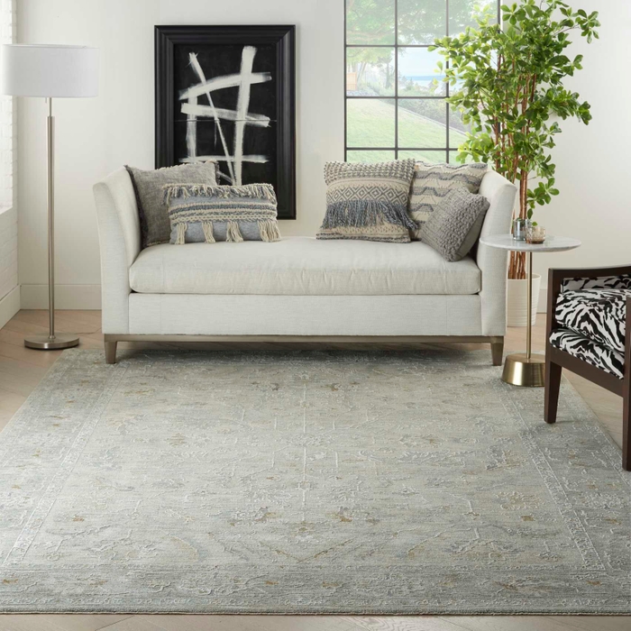 Traditional & Oriental Rugs Infinite IFT01 Lt Grey Lt. Grey - Grey Machine Made Rug