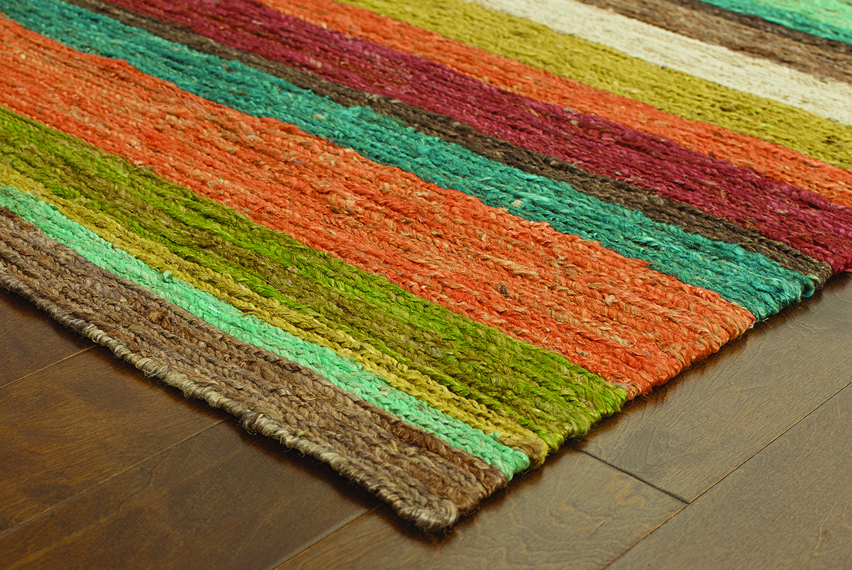 Casual & Solid Rugs VALENCIA 57707 Multi Flat weave Rug