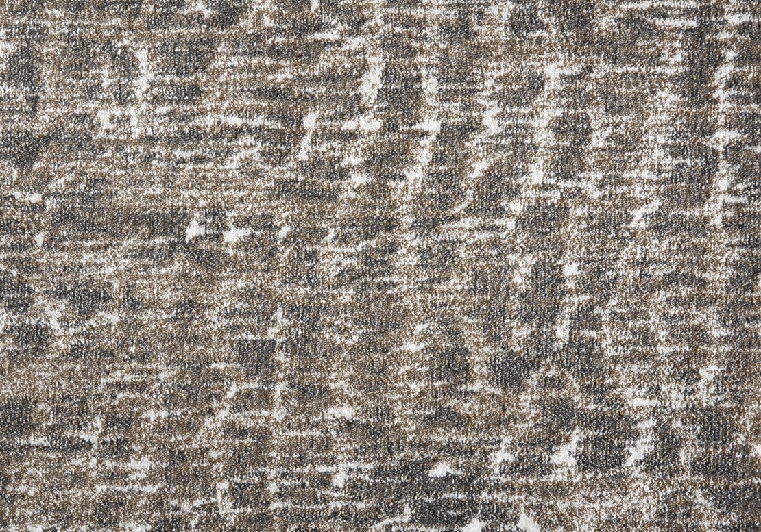 Custom & Wall to Wall Dreamscape Falcon Camel - Taupe & Lt. Grey - Grey Machine Made Rug