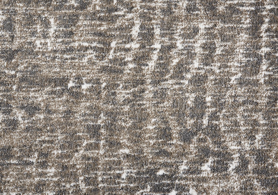 Custom Rugs, Runners & Rounds Dreamscape Falcon Camel - Taupe & Lt. Grey - Grey Machine Made Rug