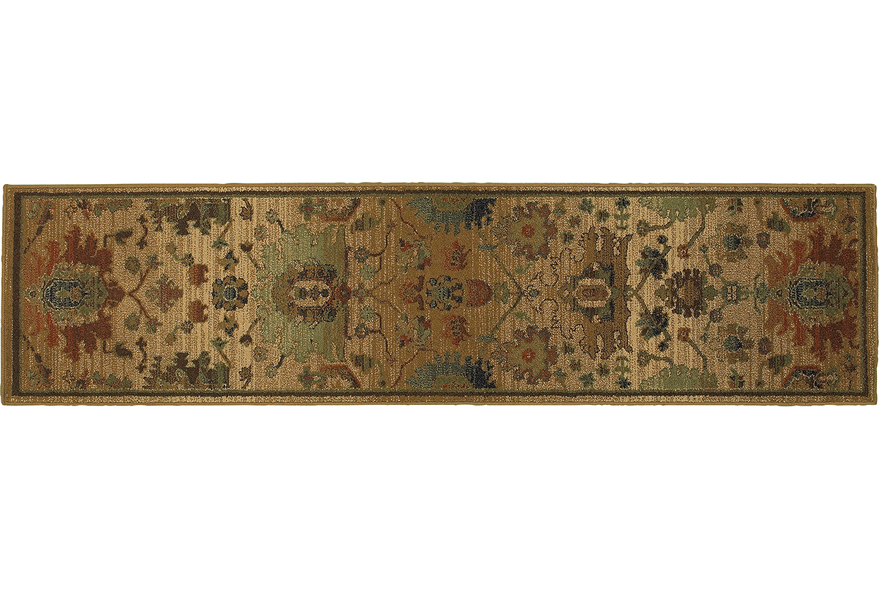 Traditional & Oriental Rugs VILLA 1052B Camel - Taupe Machine Made Rug