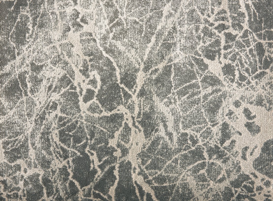 Custom Rugs, Runners & Rounds Zeus Graphite Black - Charcoal Machine Made Rug