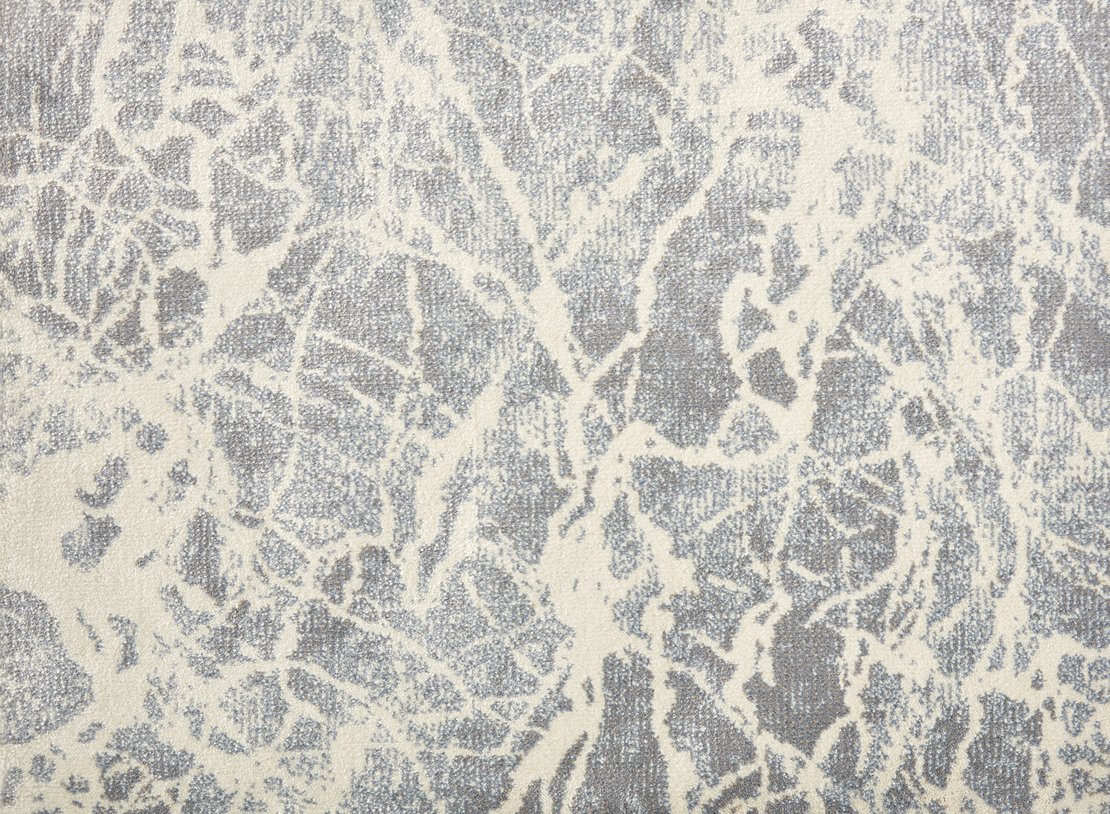 Custom Rugs, Runners & Rounds Zeus Sky Lt. Blue - Blue & Ivory - Beige Machine Made Rug