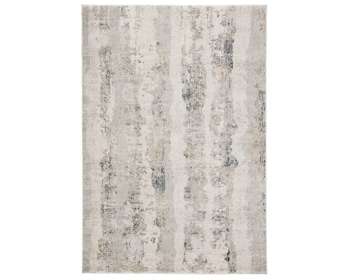 Contemporary & Transitional Rugs Cirque CIQ35 Lt. Grey - Grey Machine Made Rug