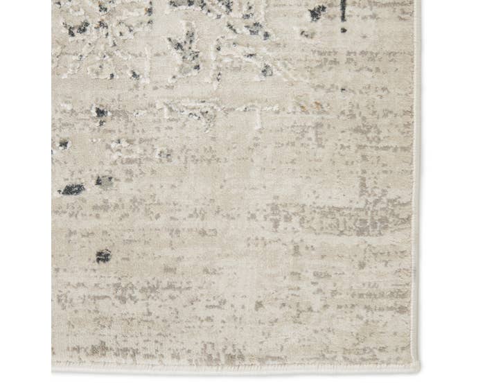 Oushak Rugs Cirque CIQ36 Lt. Grey - Grey Machine Made Rug