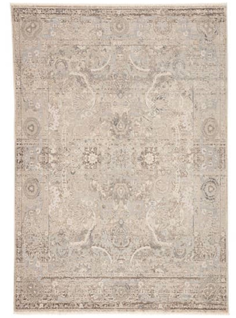 Contemporary Rugs & Transitional Rugs Valentia VLN03 Elio  Lt. Grey - Grey & Black - Charcoal Machine Made Rug