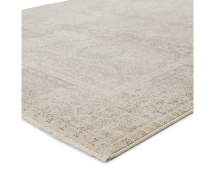 Transitional & Casual Rugs Vinenne VNE07 Michon (Sample Only) Lt. Grey - Grey & Camel - Taupe Machine Made Rug