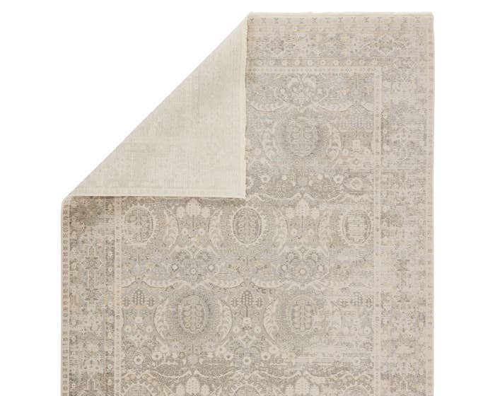 Transitional & Casual Rugs Vinenne VNE07 Michon (Sample Only) Lt. Grey - Grey & Camel - Taupe Machine Made Rug