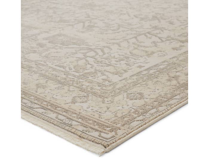 Transitional & Casual Rugs Vienne Valentin VNE05 (Sample Only) Lt. Grey - Grey Machine Made Rug