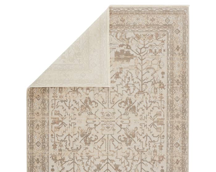 Transitional & Casual Rugs Vienne Valentin VNE05 (Sample Only) Lt. Grey - Grey Machine Made Rug