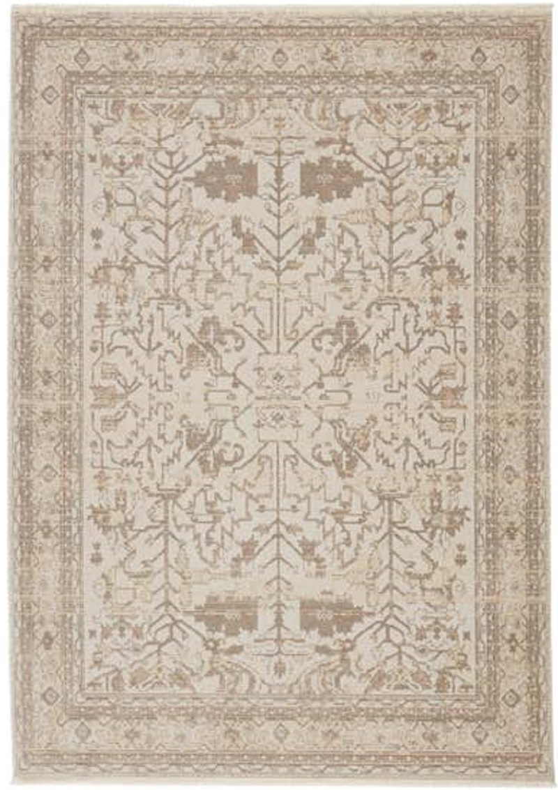 Transitional & Casual Rugs Vienne Valentin VNE05 (Sample Only) Lt. Grey - Grey Machine Made Rug