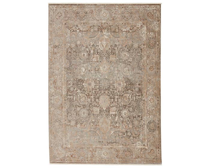Transitional & Casual Rugs Vienne Baptiste (VNE02) Sample Only Camel - Taupe & Lt. Brown - Chocolate Machine Made Rug