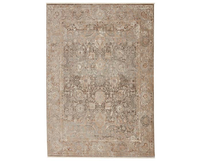 Transitional & Casual Rugs Vienne Baptiste (VNE02) Sample Only Camel - Taupe & Lt. Brown - Chocolate Machine Made Rug