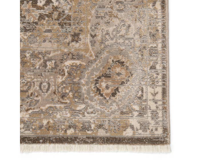 Transitional & Casual Rugs Vienne Baptiste (VNE02) Sample Only Camel - Taupe & Lt. Brown - Chocolate Machine Made Rug