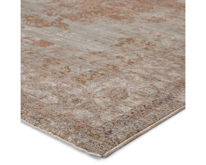 Contemporary Rugs & Transitional Rugs Valentia VLN07 Beatty  Camel - Taupe & Rust - Orange Machine Made Rug