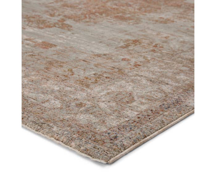 Contemporary & Transitional Rugs Valentia VLN07 Beatty  Camel - Taupe & Rust - Orange Machine Made Rug