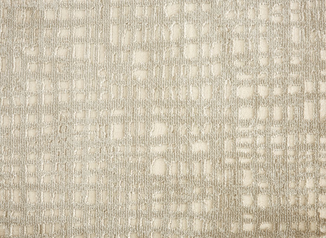 Custom Rugs, Runners & Rounds Cubism Clay Camel - Taupe & Ivory - Beige Machine Made Rug