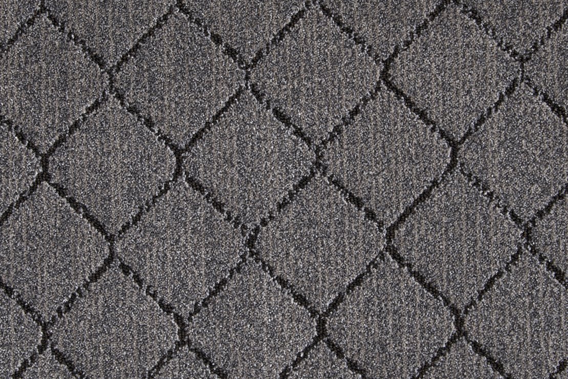 Custom Rugs, Runners & Rounds Synthesis Charcoal Black - Charcoal Machine Made Rug