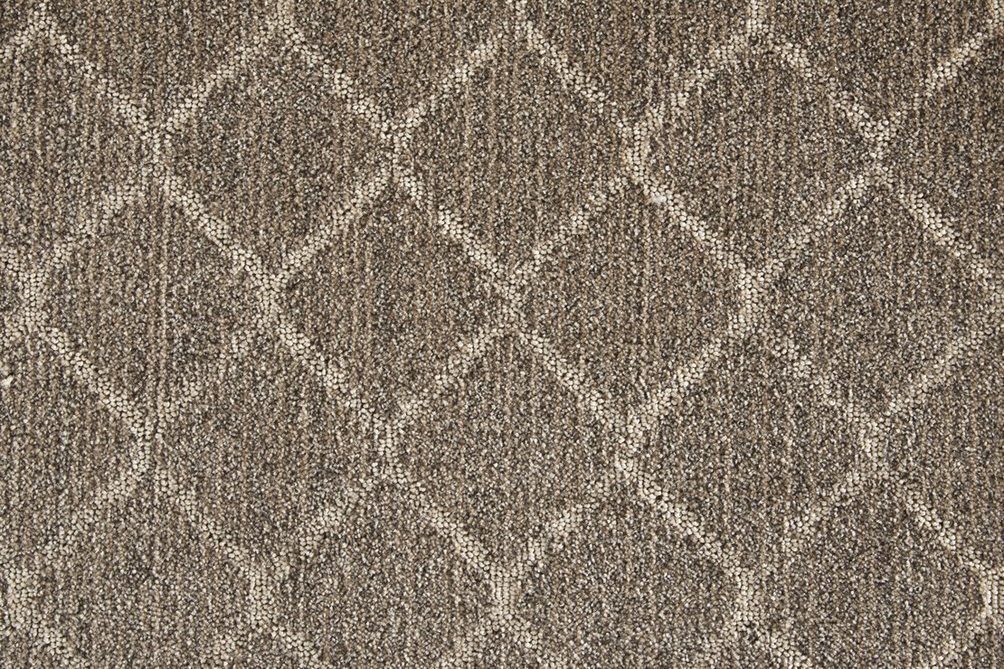 Custom & Wall to Wall Synthesis Desert Lt. Brown - Chocolate & Camel - Taupe Machine Made Rug