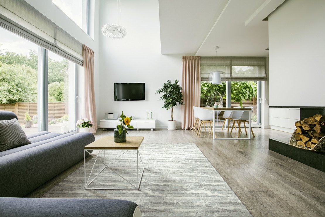 Custom Rugs, Runners & Rounds Marvelous Opal Lt. Blue - Blue & Lt. Grey - Grey Machine Made Rug