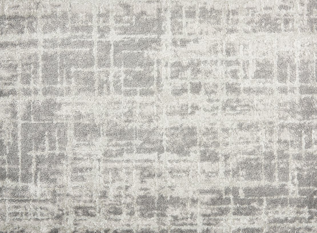 Custom & Wall to Wall Haute Couture Sterling Lt. Grey - Grey Machine Made Rug