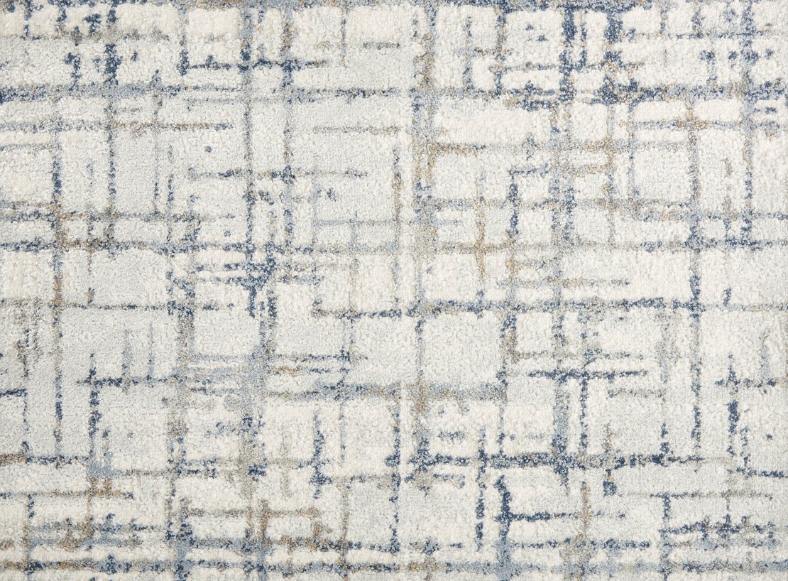 Custom Rugs, Runners & Rounds Haute Couture Porcelain Ivory - Beige Machine Made Rug