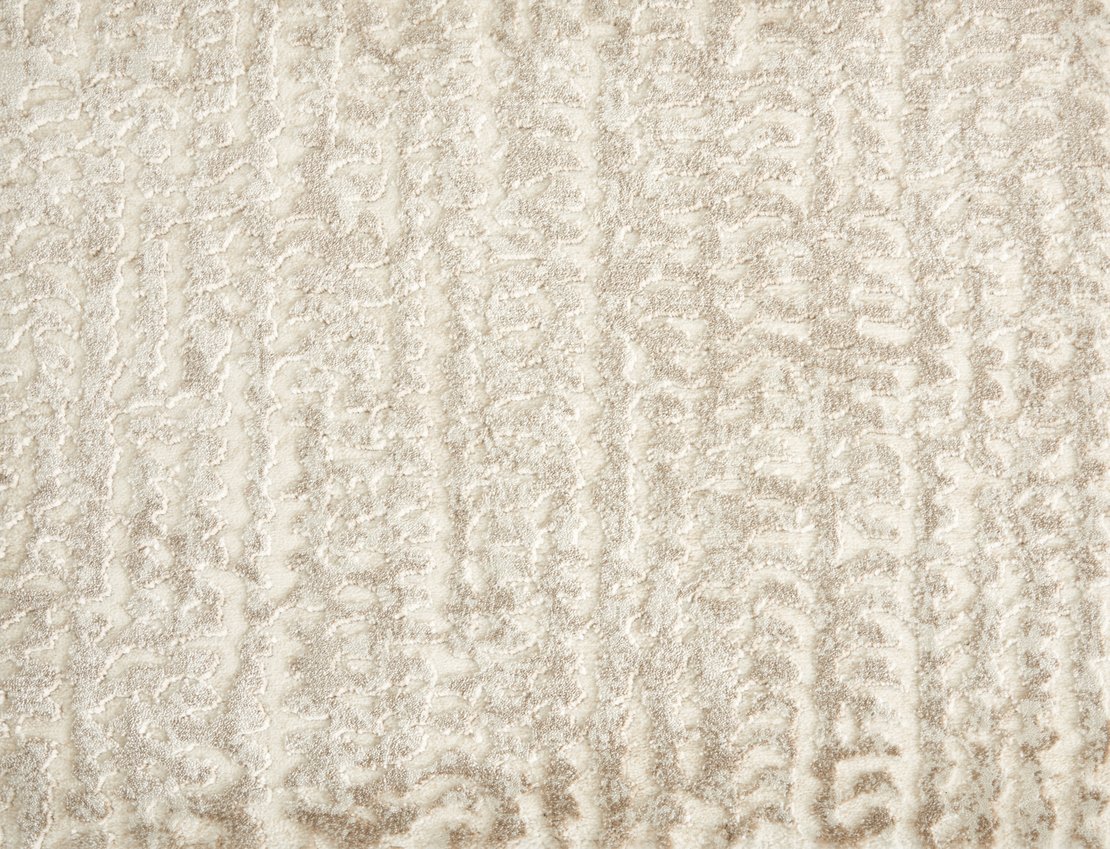 Custom Rugs, Runners & Rounds Silhouette Sandstone Ivory - Beige Machine Made Rug