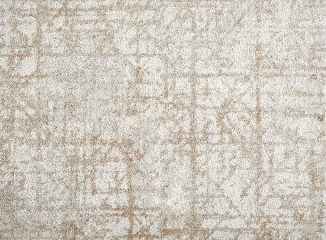 Custom Rugs, Runners & Rounds Swank Bronze Camel - Taupe & Lt. Grey - Grey Machine Made Rug