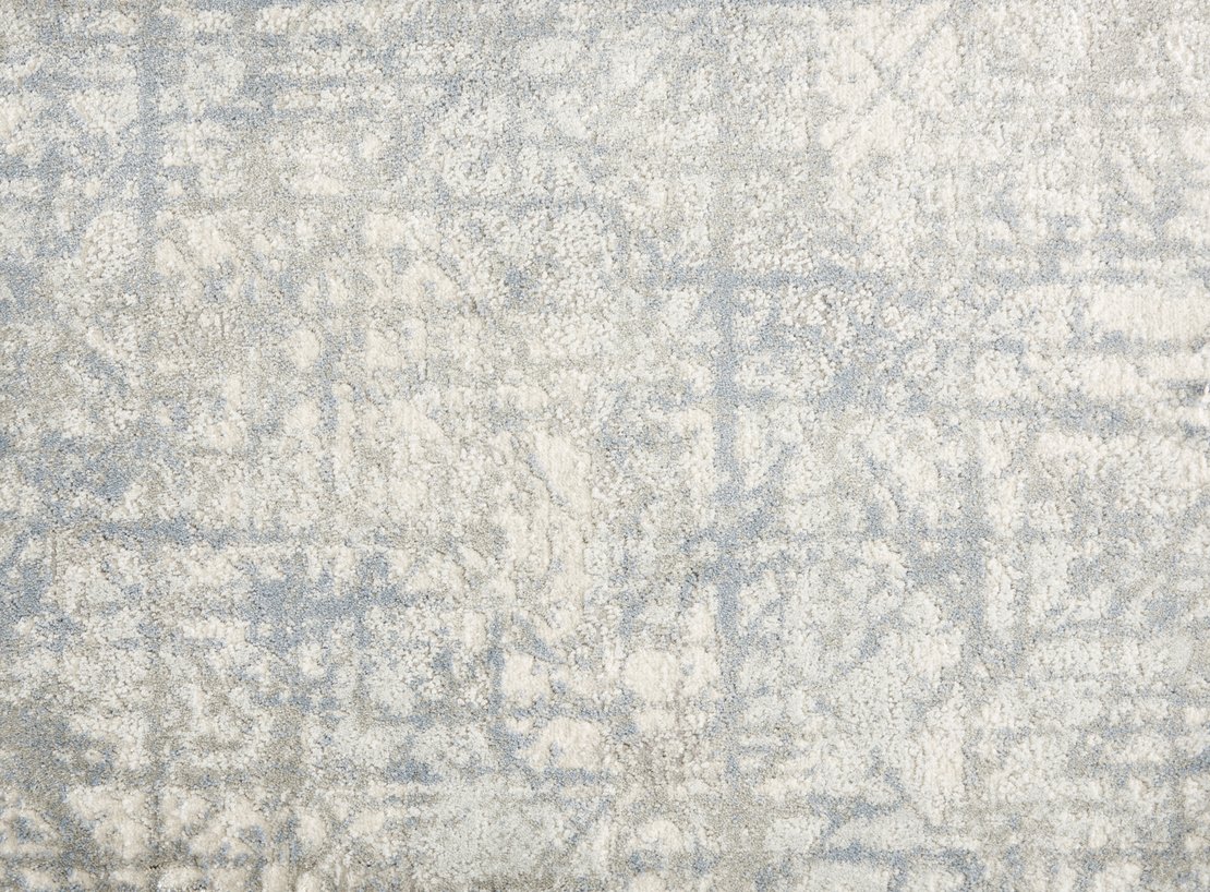 Custom Rugs, Runners & Rounds Swank Blueball Lt. Blue - Blue Machine Made Rug