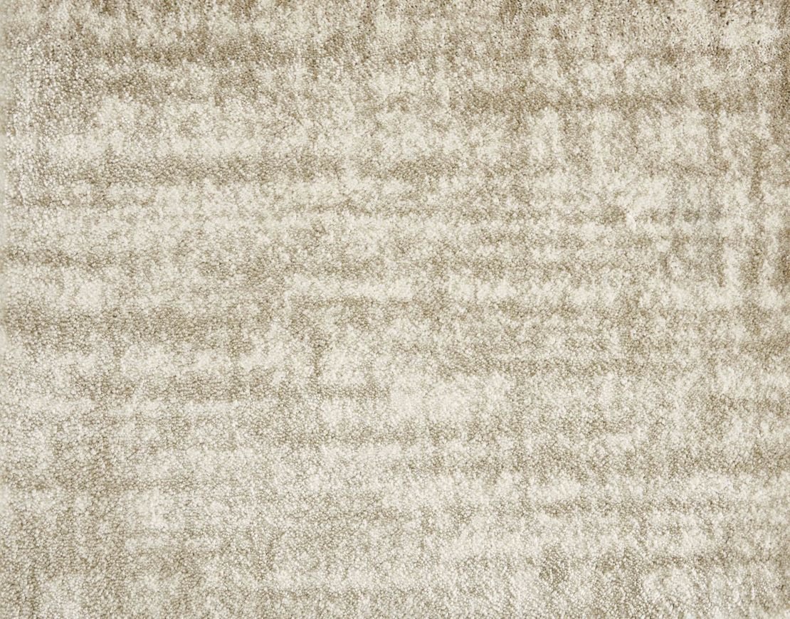 Custom & Wall to Wall Spirited Cord Camel - Taupe & Ivory - Beige Machine Made Rug