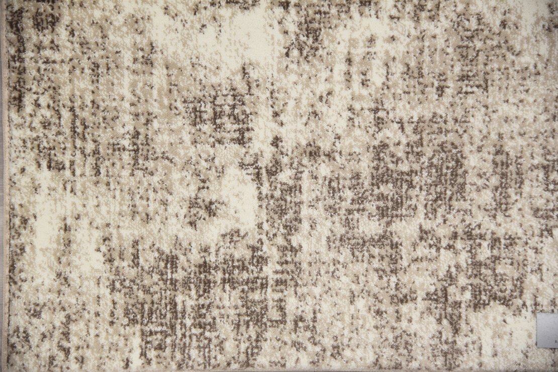 Custom Rugs, Runners & Rounds Magical Ivory Ivory - Beige & Camel - Taupe Machine Made Rug