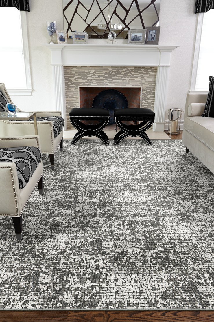Custom Rugs, Runners & Rounds Momentum Sand Ivory - Beige Machine Made Rug
