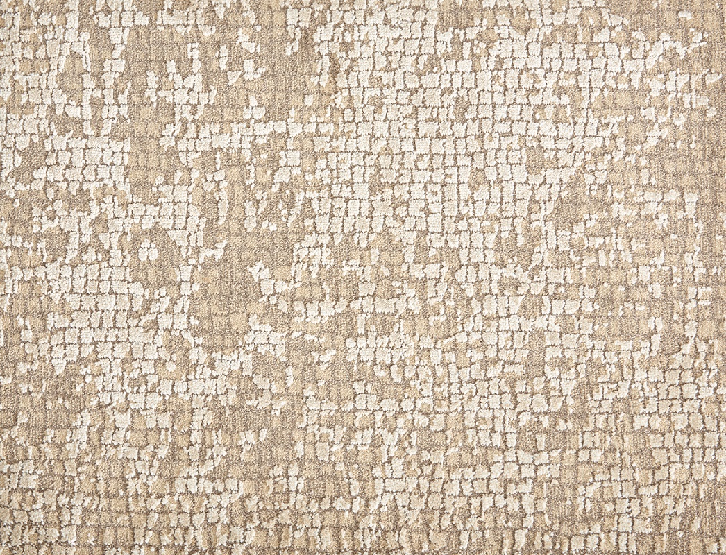 Custom Rugs, Runners & Rounds Momentum Desert Camel - Taupe & Ivory - Beige Machine Made Rug