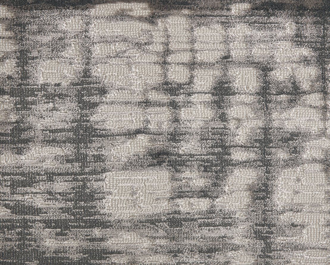 Custom Rugs, Runners & Rounds Elevation Smoke Black - Charcoal Machine Made Rug