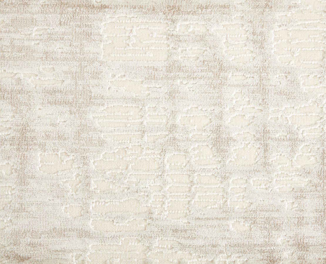 Custom Rugs, Runners & Rounds Elevation Ivory Ivory - Beige Machine Made Rug