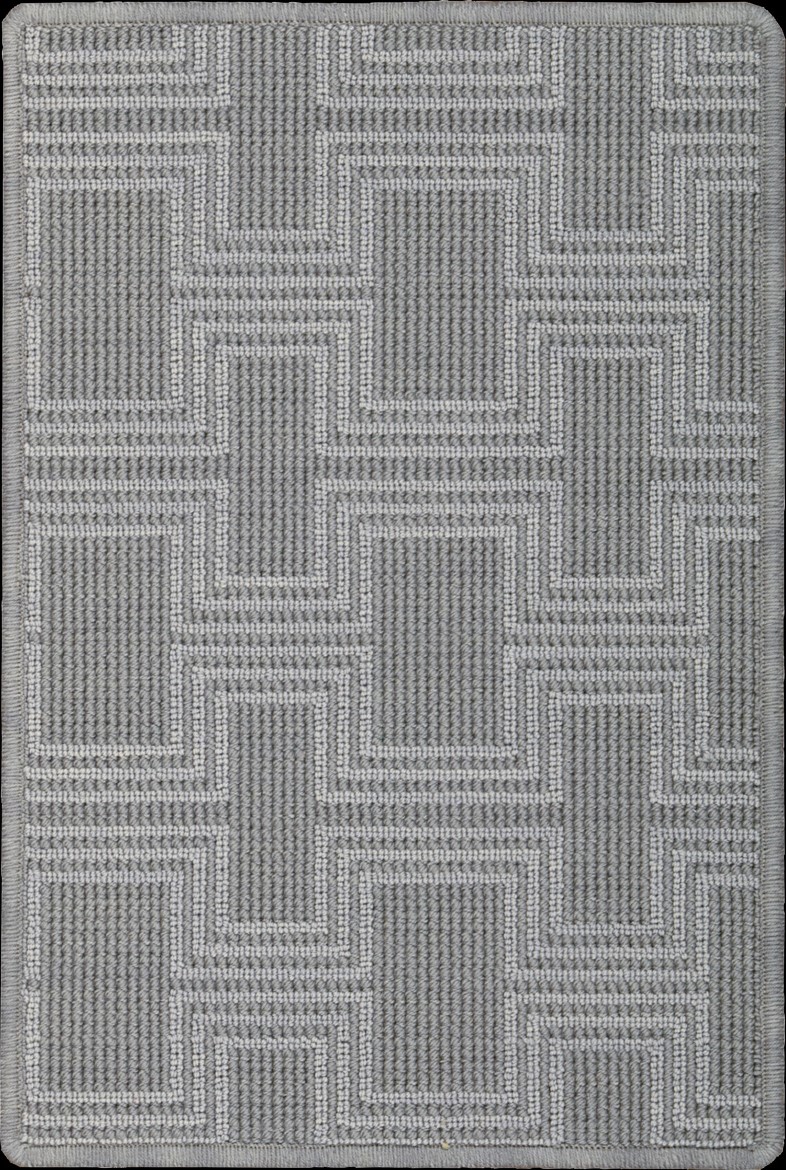 Custom Rugs, Runners & Rounds GROSSE POINTE CHNDL-58465 Lt. Grey - Grey Machine Made Rug