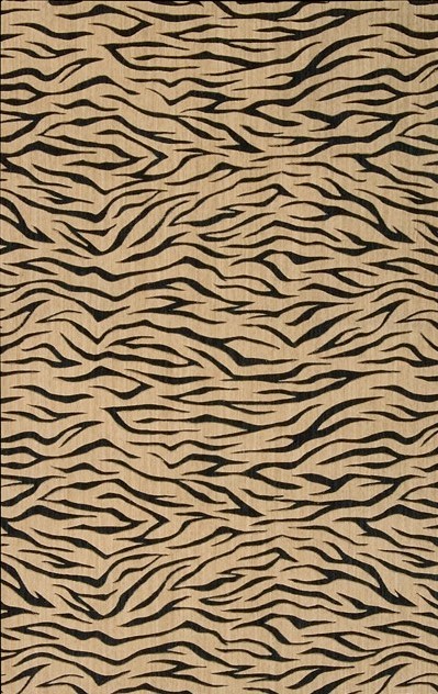 Custom Rugs, Runners & Rounds COSMOPOLITAN CS-29 Ivory - Beige & Black - Charcoal Machine Made Rug
