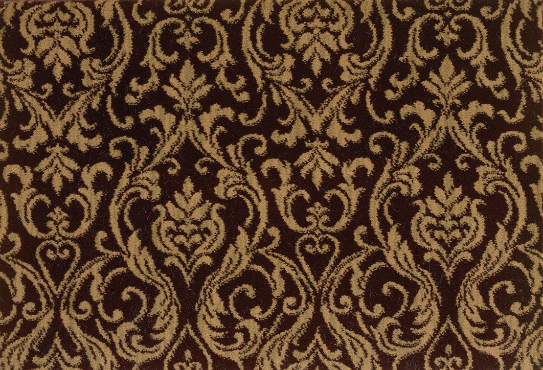 Custom & Wall to Wall Lake Como Bark Lt. Brown - Chocolate Machine Made Rug