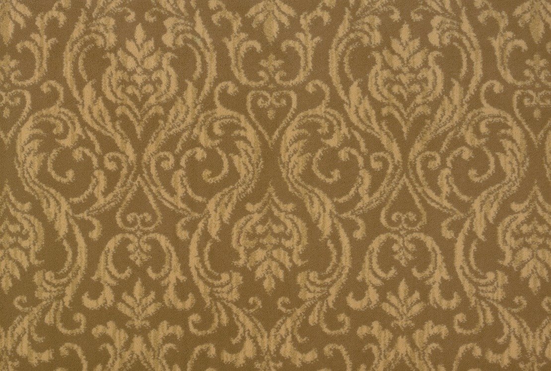 Custom & Wall to Wall Lake Como Birch Camel - Taupe & Lt. Gold - Gold Machine Made Rug