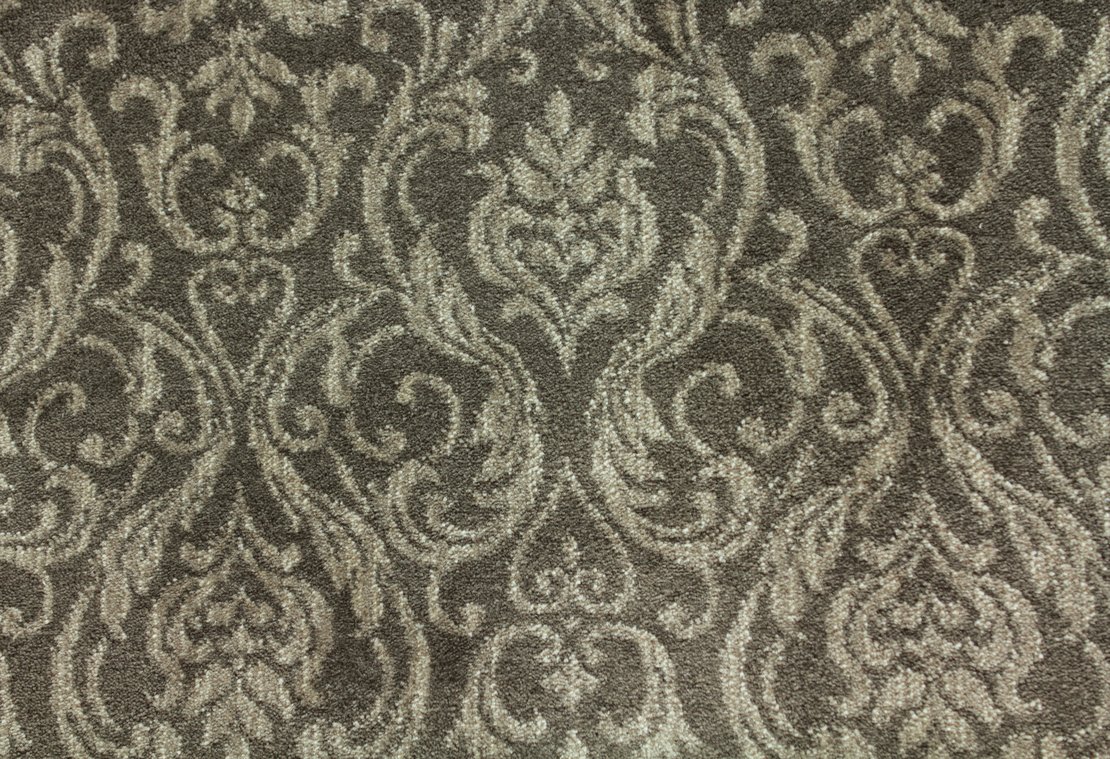 Custom & Wall to Wall Lake Como Smoke Lt. Grey - Grey Machine Made Rug