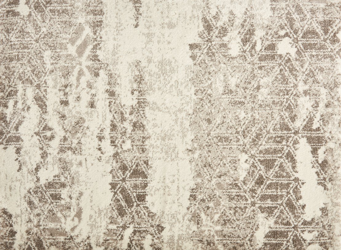 Custom Rugs, Runners & Rounds Delphi Platinum Camel - Taupe & Ivory - Beige Machine Made Rug