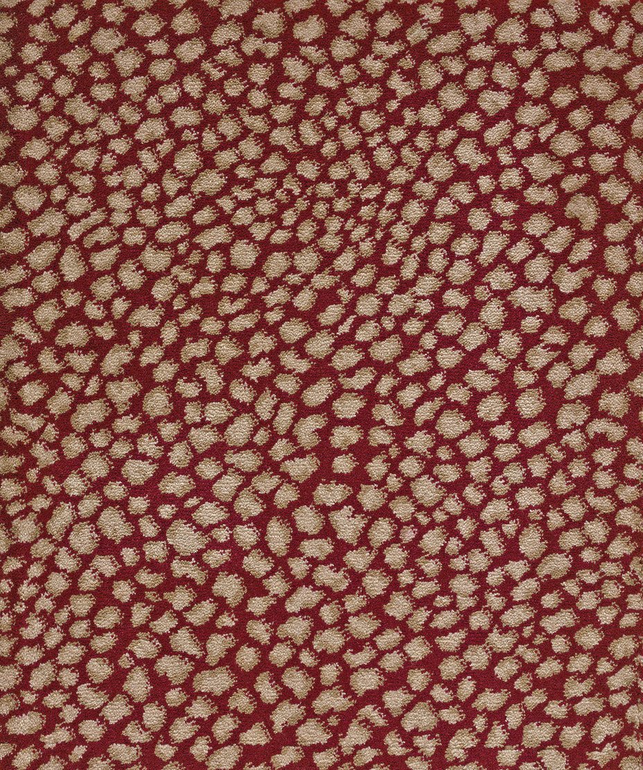 Custom Rugs, Runners & Rounds Lake Safari Cherry Red - Burgundy Machine Made Rug