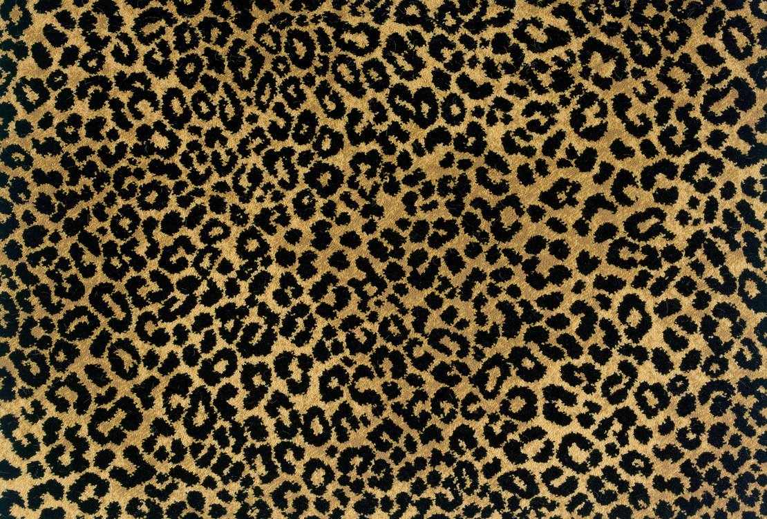 Custom Rugs, Runners & Rounds Lake Jaguar Gold-Black Lt. Gold - Gold & Black - Charcoal Machine Made Rug