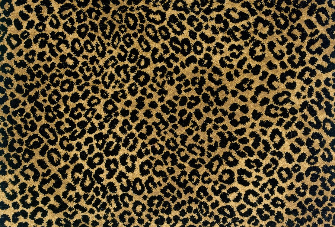 Custom & Wall to Wall Lake Jaguar Gold-Black Lt. Gold - Gold & Black - Charcoal Machine Made Rug