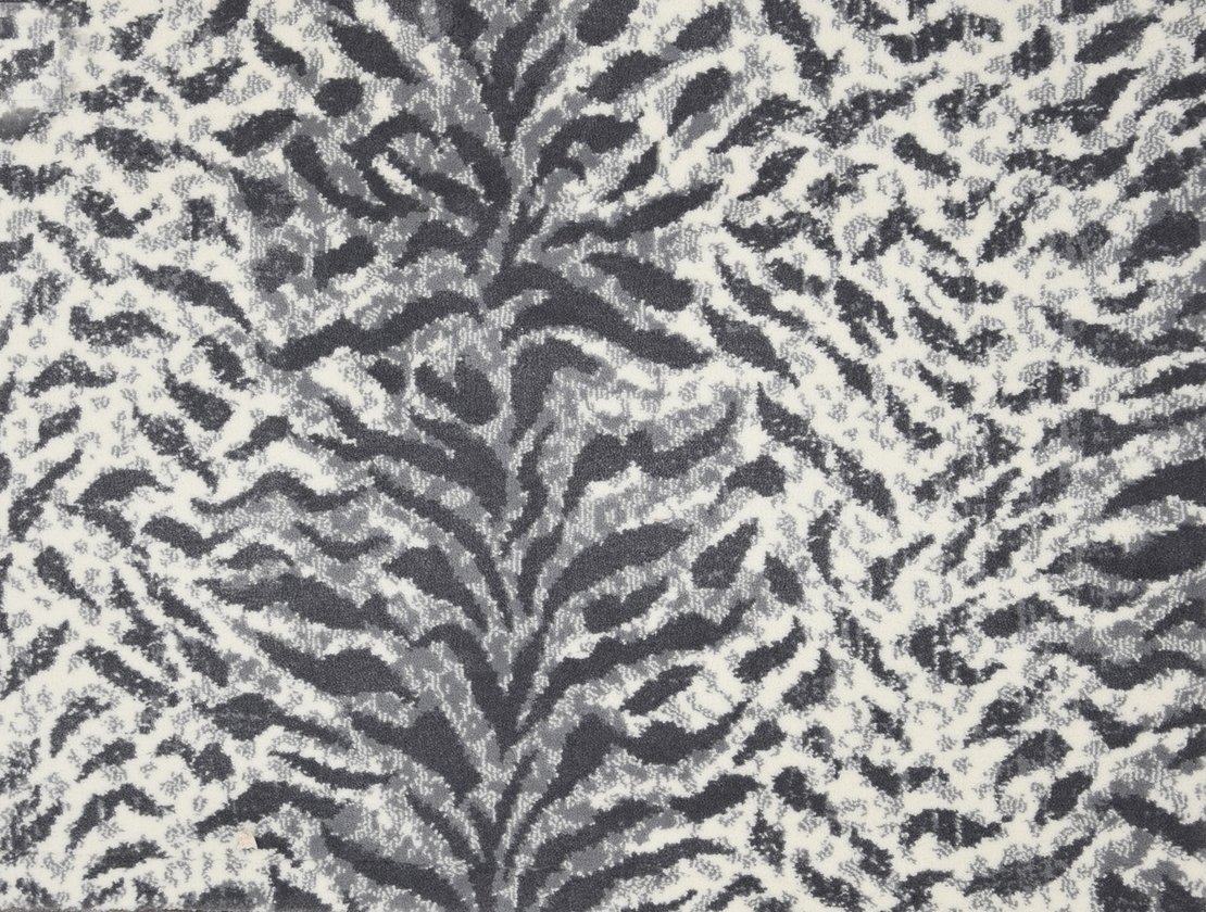 Custom Rugs, Runners & Rounds King Tiger Sterling Lt. Grey - Grey Machine Made Rug