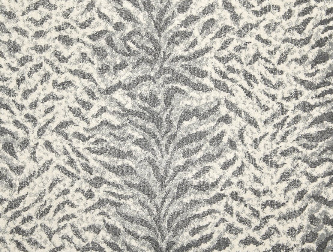 Custom Rugs, Runners & Rounds King Tiger Silver Lt. Grey - Grey Machine Made Rug