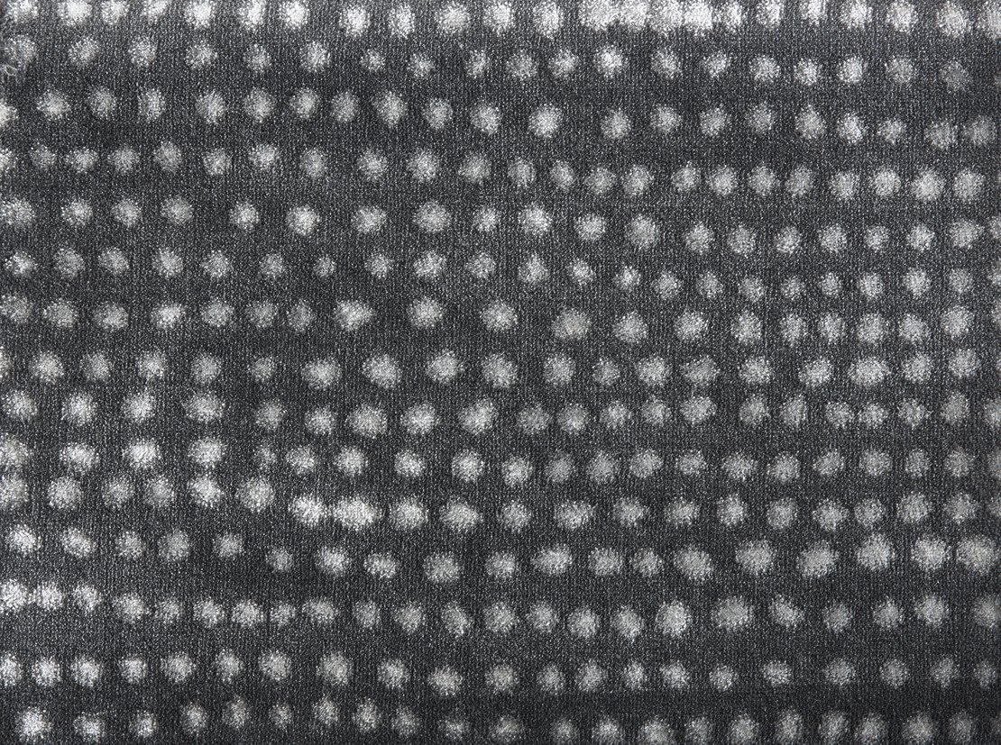 Custom Rugs, Runners & Rounds Halo Coal Black - Charcoal & Lt. Grey - Grey Machine Made Rug