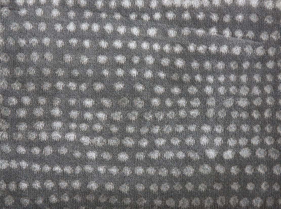 Custom Rugs, Runners & Rounds Halo Pewter Black - Charcoal & Lt. Grey - Grey Machine Made Rug