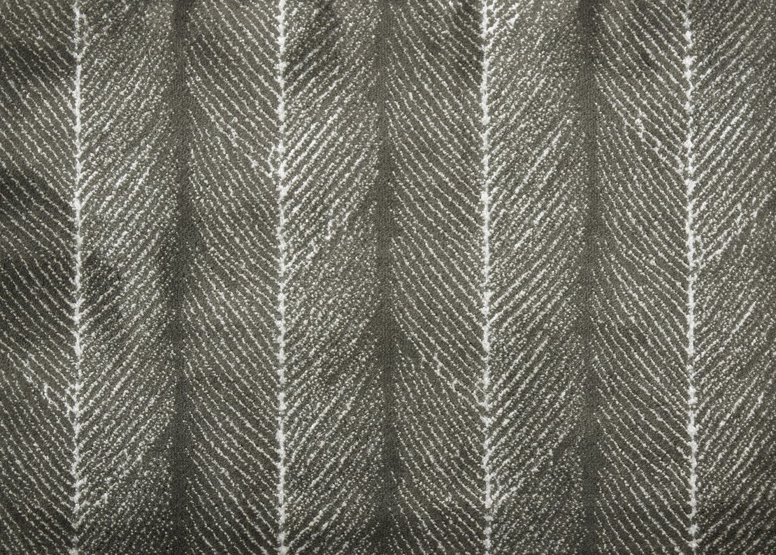 Custom Rugs, Runners & Rounds Brightwater Metal Black - Charcoal & Lt. Grey - Grey Machine Made Rug