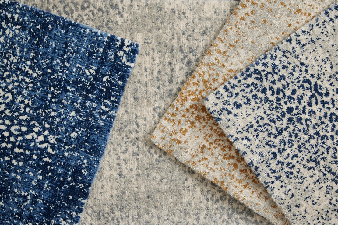 Custom Rugs, Runners & Rounds King Cheetah Mist Lt. Grey - Grey Machine Made Rug